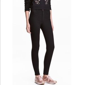 H&M SUPER SKINNY HIGH WAISTED